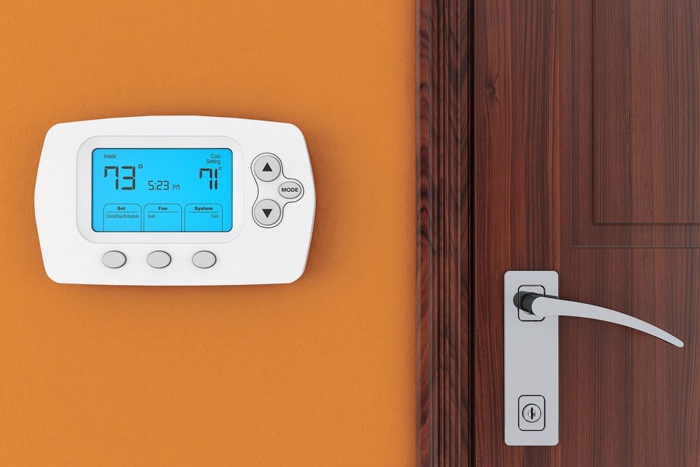 Install a programmable thermostat can improve your HVAC efficiency and day-to-day EER.