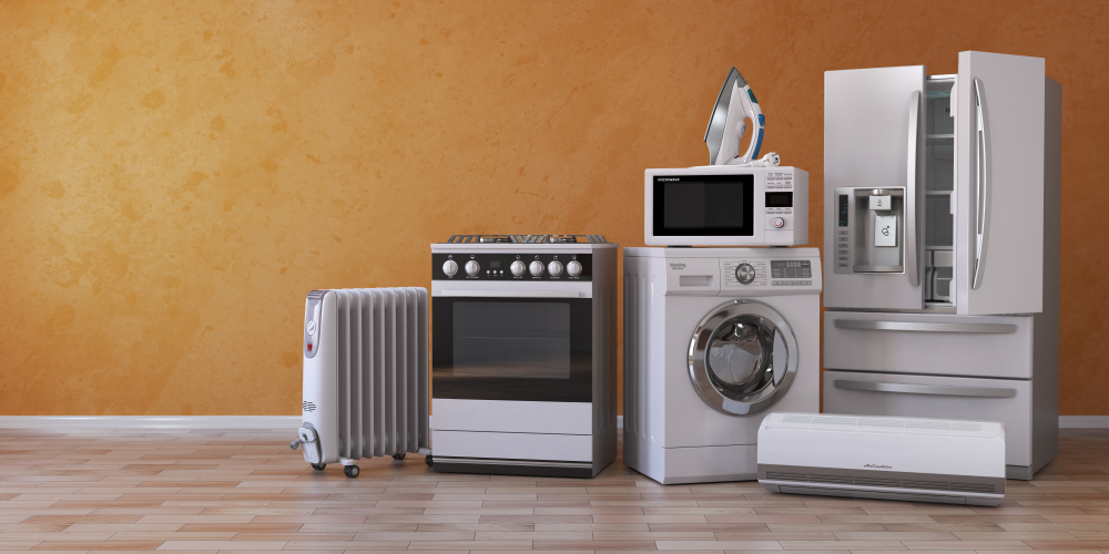Electric-powered household appliances